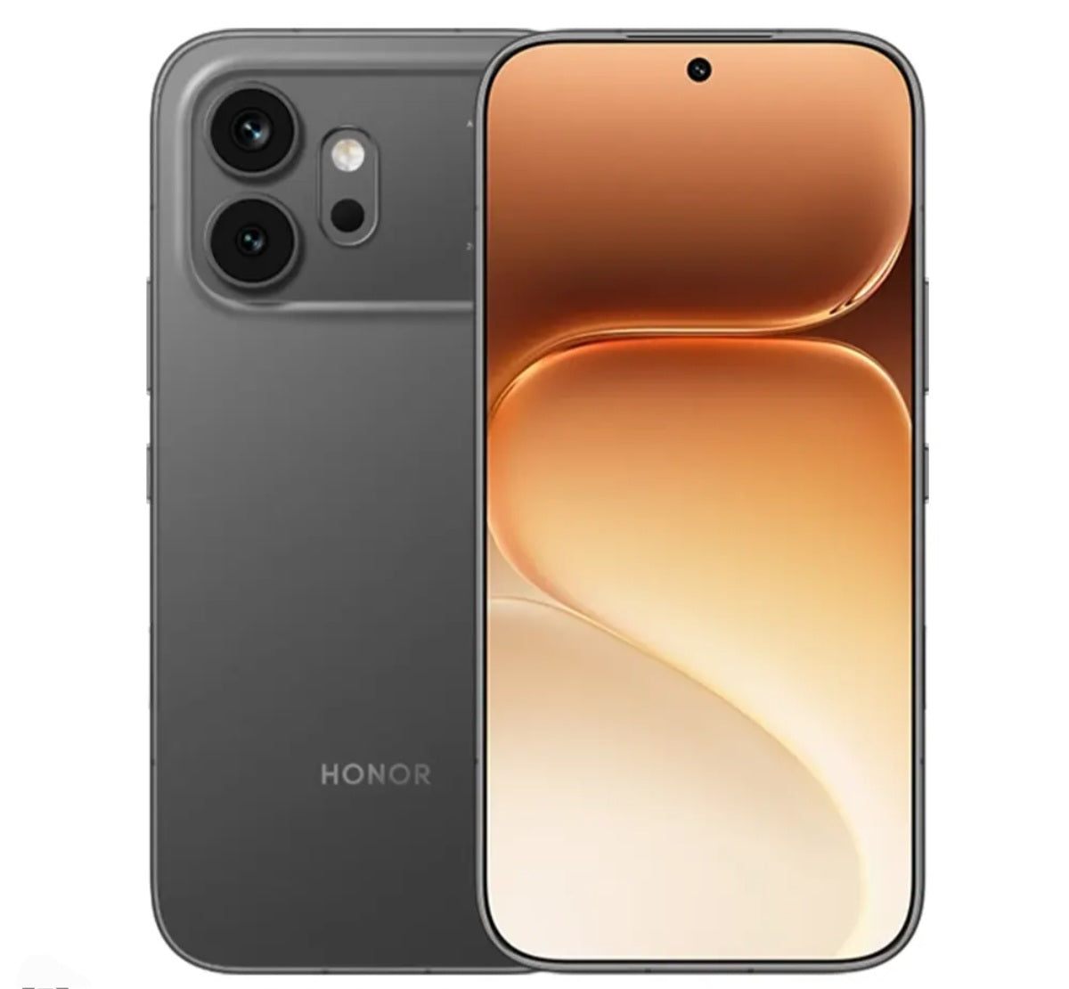 Honor 600 Hong Kong Version Black Smartphone Dust Water & Scratch Resistant HD Screen Super/Fast Charging Smartphone (RAM 12GB+512GB ROM). smp