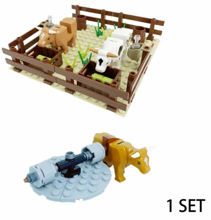Children's Farm Garden Building Blocks Set Toys tys bbs