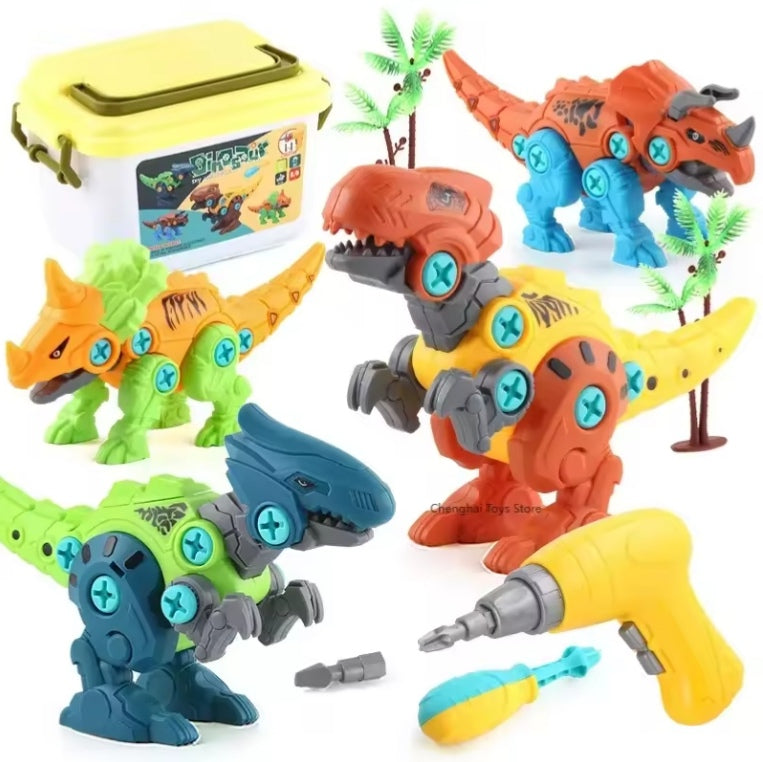Children's Screwable Dinosaur Building Blocks Set Toys tys bbs