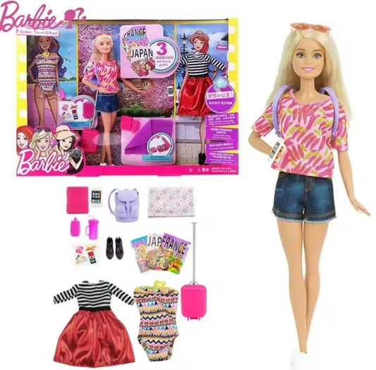 Barbie Holiday Surprise Gift Pack Doll Set tys dll