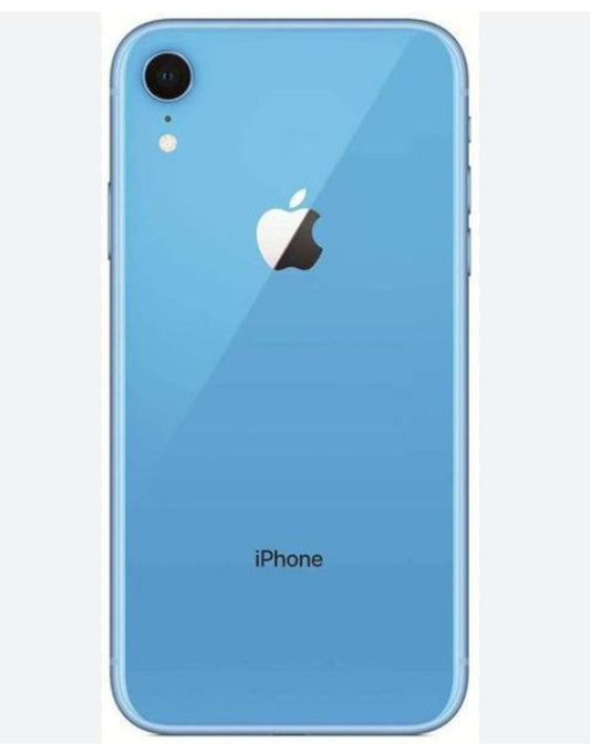 Apple iPhone XR 3G Smartphone Facial Recognition Function Dust Water & Scratch Resistant HD Screen Super/Fast Charging (64GB ROM) (Blue) Smartphone + FREE Earphones. smp