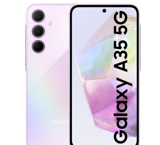 Samsung Galaxy A35 5G Global Version Purple Smartphone Dust Water & Scratch Resistant HD Screen Super/Fast Charging Smartphone. smp