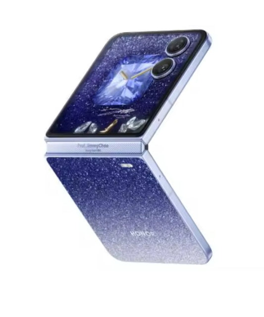 Honor Magic V Flip2 Chinese Version Blue Smartphone Facial Recognition & Fingerprint Unlock Function Dust Water & Scratch Resistant HD Screen Super/Fast Charging (RAM 16GB+1TB ROM) Smartphone. smp