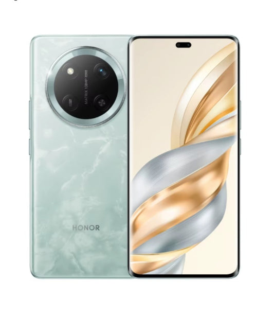 Honor X60 Pro 5G Chinese Version Cyan Smartphone Facial Recognition & Fingerprint Unlock Function Dust Water & Scratch Resistant HD Screen Super/Fast Charging (RAM 12GB+256GB ROM) Smartphone smp