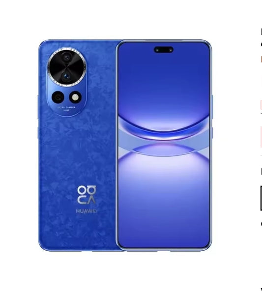 Huawei Nova 12 Pro 4G SmartPhone Chinese Version Facial Recognition & Fingerprint Unlock Function Dust Water & Scratch Resistant HD Screen Super/Fast Charging (RAM 12GB+256GB ROM) (Blue) Smartphone smp