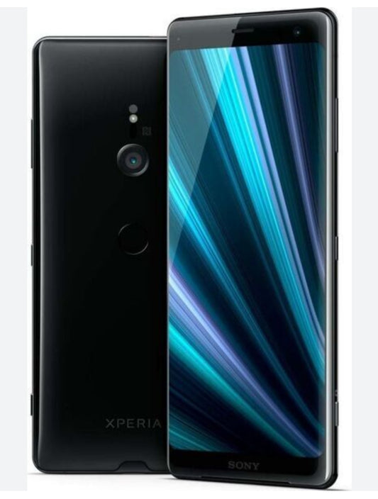Sony Xperia XZ3 4G LTE Waterproof Dustproof Scratchproof Smartphone Global Version HD Screen Super/Fast Charging (H8416 Full Set) (Black) Smartphone smp