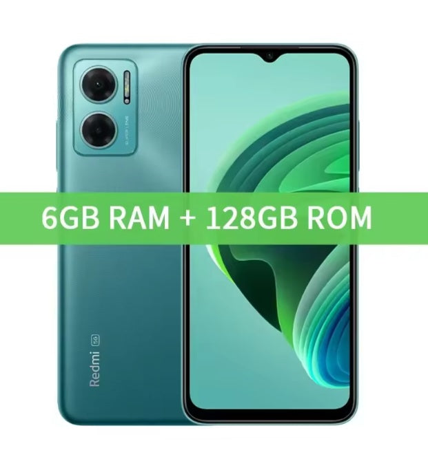 Xiaomi Redmi Note 11E 5G Global Version Green Smartphone Dust Water & Scratch Resistant HD Screen Super/Fast Charging Smartphone (RAM 6GB+128GB ROM. smp