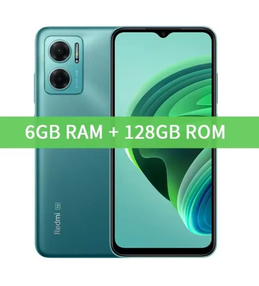 Xiaomi Redmi Note 11E 5G Global Version Green Smartphone Dust Water & Scratch Resistant HD Screen Super/Fast Charging Smartphone (RAM 6GB+128GB ROM. smp