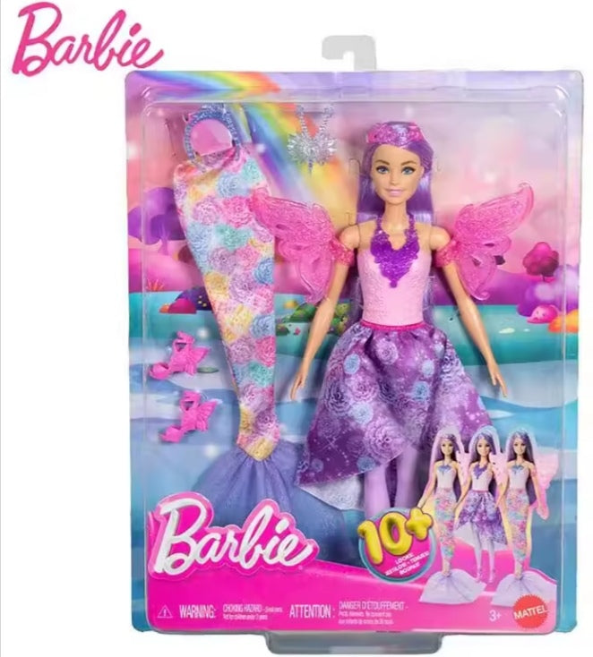 New Barbie Mermaid Doll Pink Fantasy Ocean Princess dll tys