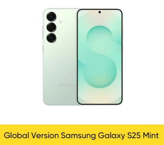 Samsung Galaxy S25 AI Global Version Facial Recognition Function Smartphone Fingerprint Unlock Function Dustproof Water Resistant (Mint) Smartphone smp