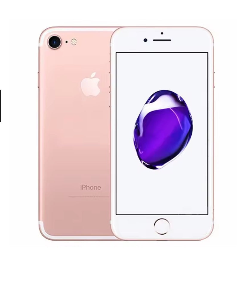 Apple iPhone 7 4G LTE Mini Smartphone Fingerprint Unlock Function 4.7inch Screen ROM 128GB (Rose Gold) Smartphone + FREE Earphones. smp