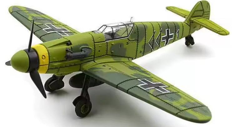 Army Green Military Fighter Aeroplane Building Blocks Set Toys tys bbs