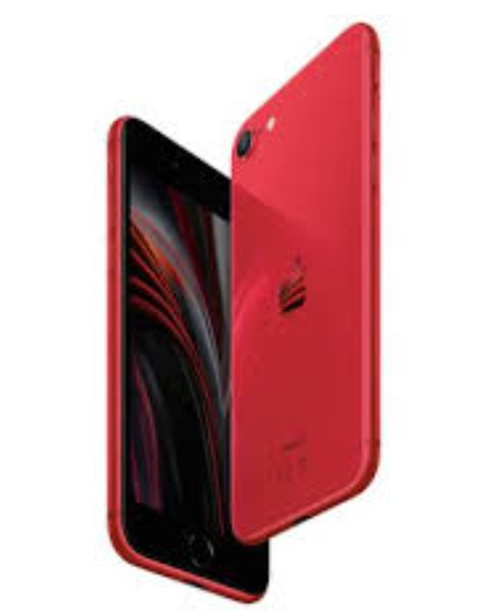 Apple iPhone SE 3rd Generation 5G Smartphone Fingerprint Unlock Function Dust Water & Scratch Resistant HD Screen Super/Fast Charging (128GB ROM) (Red) Smartphone smp