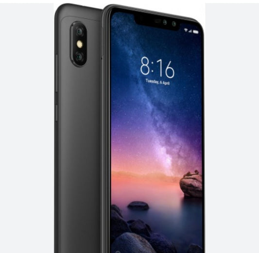 Xiaomi Redmi Note 6 Pro Global Version Randomly Selected Color Smartphone Dust Water & Scratch Resistant HD Screen Super/Fast Charging Smartphone (RAM 3GB+32GB ROM). smp