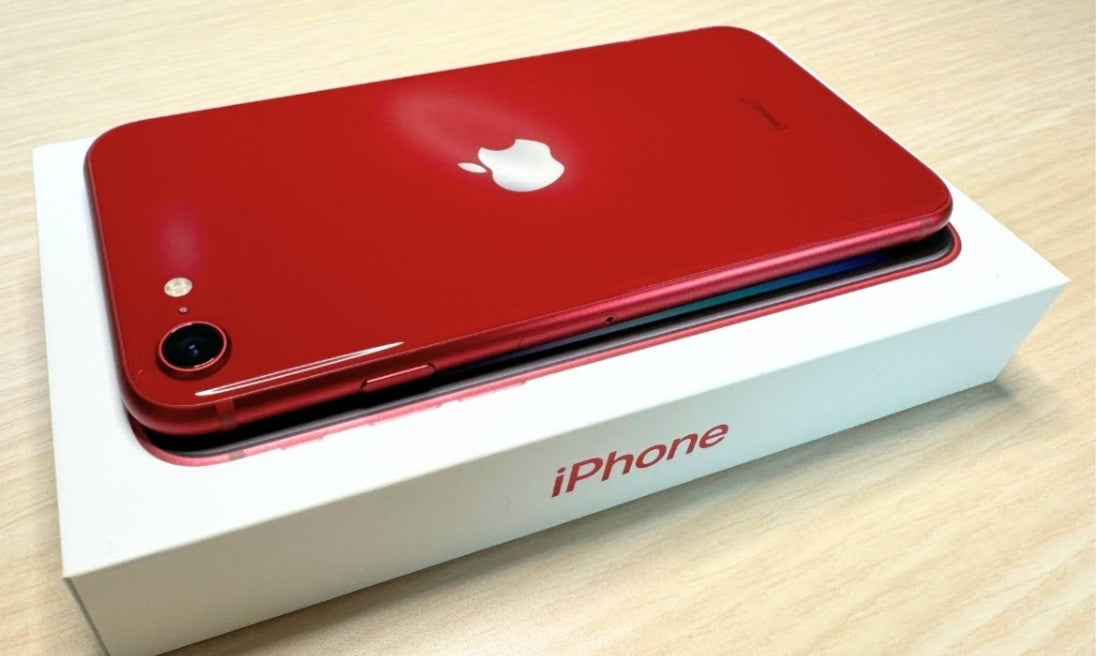 Apple iPhone SE 3rd Generation 5G Smartphone Fingerprint Unlock Function Dust Water & Scratch Resistant HD Screen Super/Fast Charging (128GB ROM) (Red) Smartphone smp