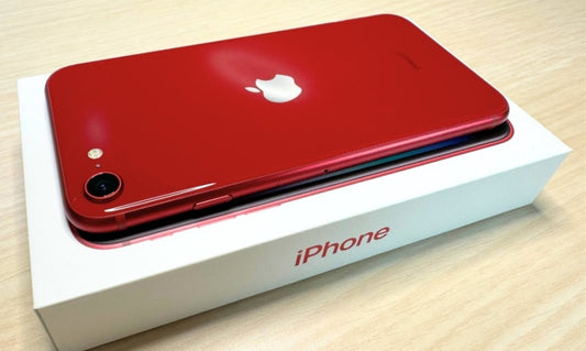 Apple iPhone SE 3rd Generation 5G Smartphone Fingerprint Unlock Function Dust Water & Scratch Resistant HD Screen Super/Fast Charging (128GB ROM) (Red) Smartphone smp