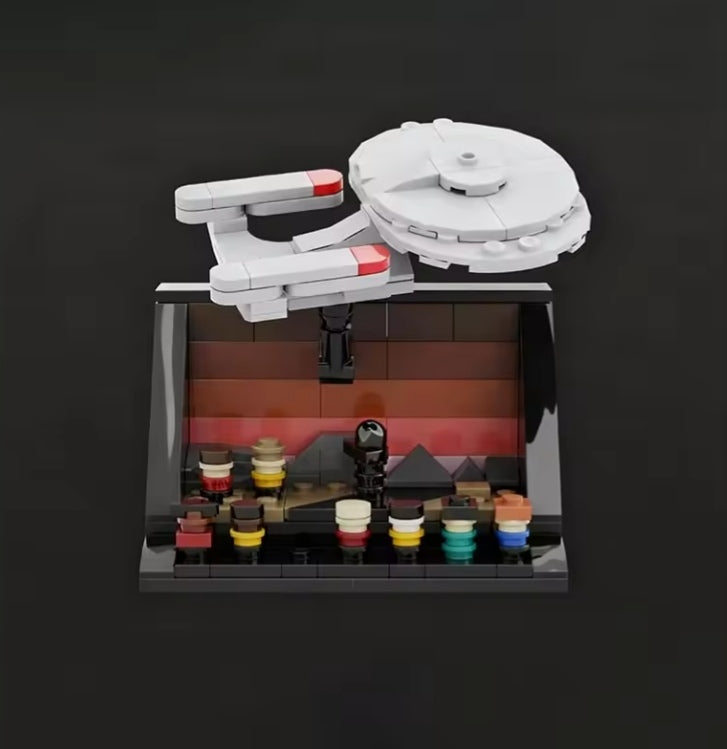 Star Trek Starfleet Legends Five Model Building Blocks Set Toys tys bbs