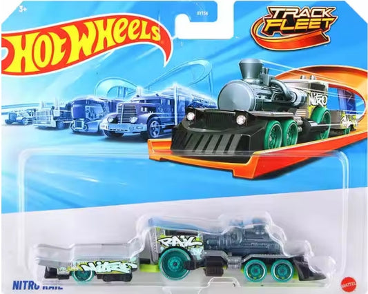 Hot Wheels Transformers "Nitro Rail" Toy Car tys crs