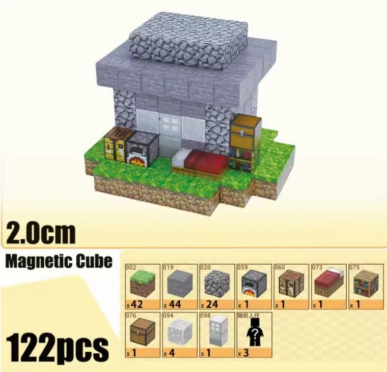 Children's Early Learning Portable Magnetic Building Blocks Set Toys tys edc bbs