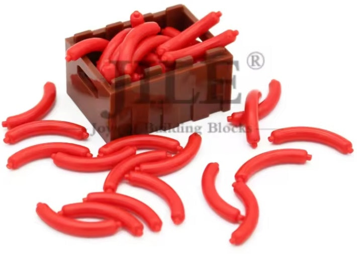 Children's Fruit/Food Building Blocks Set Toys (500g) tys bbs