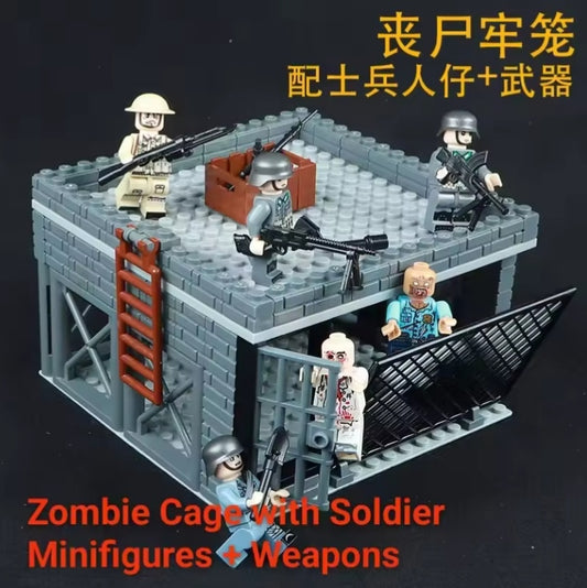 LEGO Military Base WWII Soldier Fortification Tower bbs tys