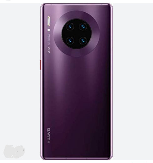 Huawei Mate 30 Pro 5G Global Version Smartphone Facial Recognition & Fingerprint Unlock Function Dust Water & Scratch Resistant HD Screen Super/Fast Charging (RAM 8GB+128GB ROM) (Purple) Smartphone smp