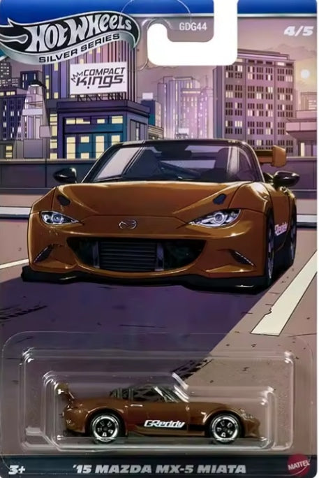 Hot Wheels GDG44-Q Compact Kings Series Mazda MX5 tys crs