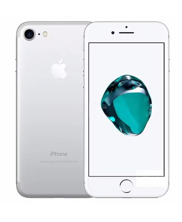 Apple iPhone 7 4G LTE Mini Smartphone Fingerprint Unlock Function 4.7inch Screen ROM 128GB (Silver) Smartphone + FREE Earphones. smp