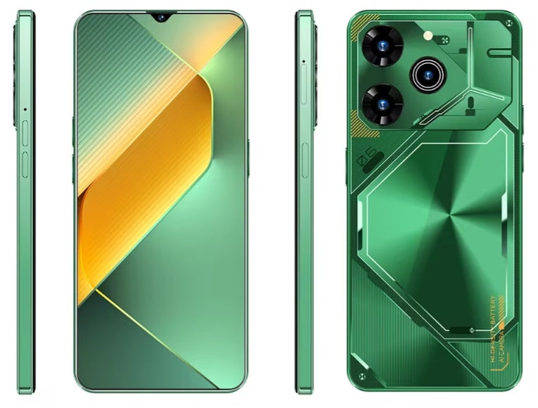 2025 New 5G Pova 6 Pro 7.3inch Android Global Edition 8GB+256GB (Green) Smartphone smp