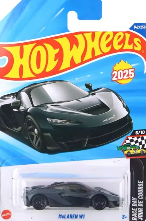 Hot Wheels 2025-Q Case Alloy "McLaren W1" Toy Car tys crs