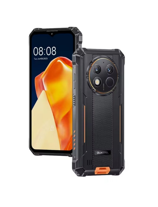 OUKITEL G1 Rugged Waterproof Smartphone Global Version HD Screen Super/Fast Charging (Orange) Smartphone smp