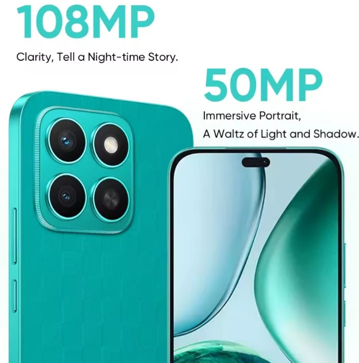 Honor X8C Global Version Waterproof Smartphone Snapdragon 685 Screen 6.7inch RAM 8GB+512GB ROM SuperCharge (Black) Smartphone smp