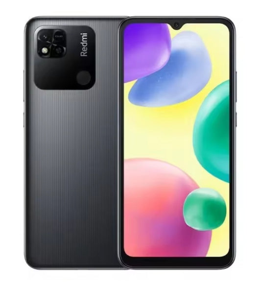 Xiaomi Redmi 10A Global Version Black Smartphone Facial Recognition & Fingerprint Unlock Function Dust Water & Scratch Resistant HD Screen Super/Fast Charging (RAM 4GB+128GB ROM) Smartphone. smp