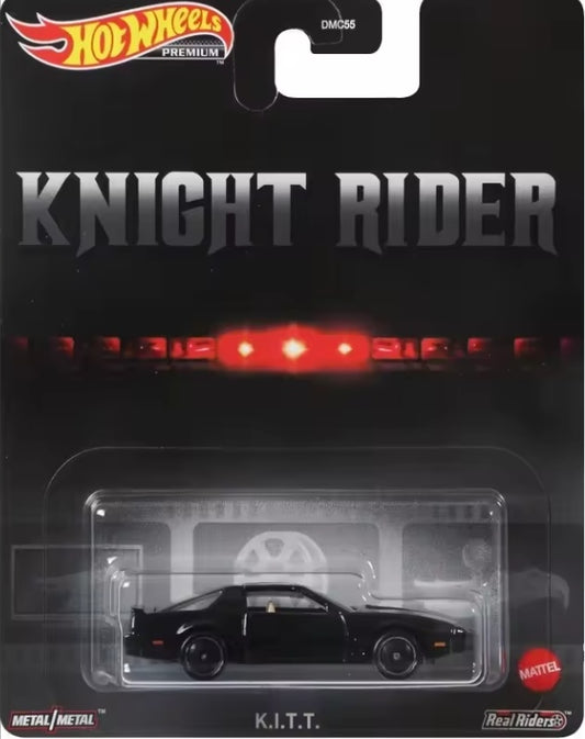 Hot Wheels Entertainment Culture Pop Series Knight Rider K.I.T.T. Toy Car tys crs