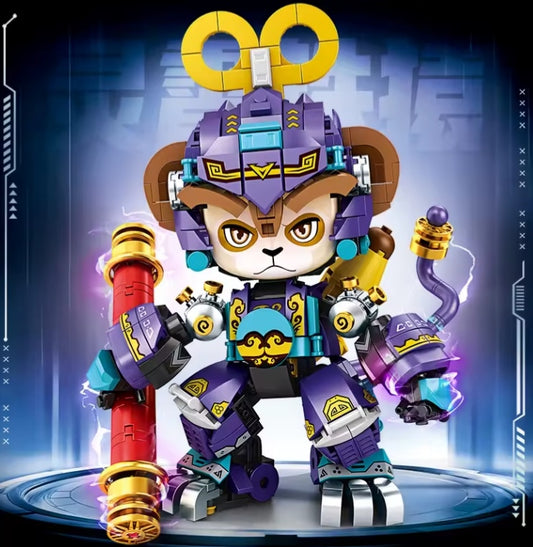 Robotic Monkey Building Blocks Set Toys tys bbs rbt dll