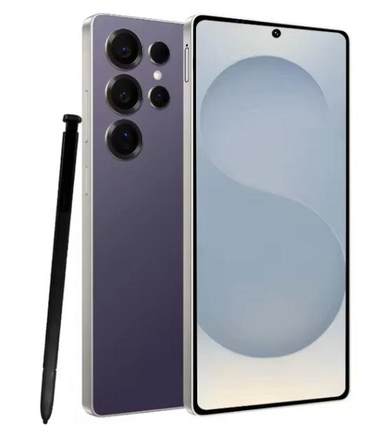 Global Vision S25 Ultra 5G Android Smartphone RAM 12GB ROM 512GB (Purple) Smartphone smp