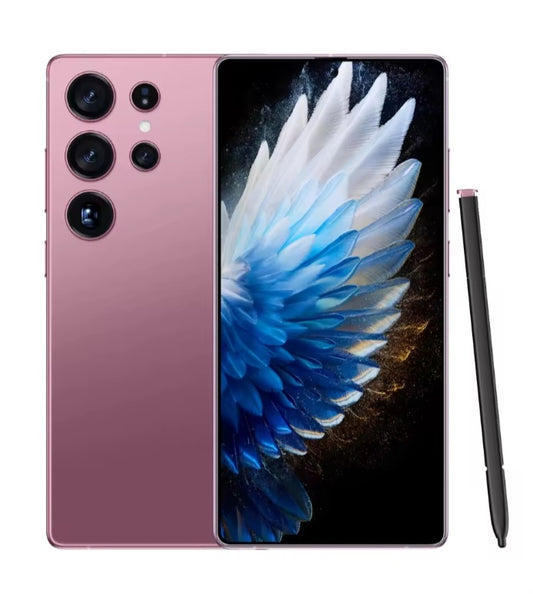 IVMI  Global Vision Rose Gold Smartphone Facial Recognition & Fingerprint Unlock Function Dust Water & Scratch Resistant HD Screen Super/Fast Charging Smartphone (RAM 3GB+16GB ROM). smp