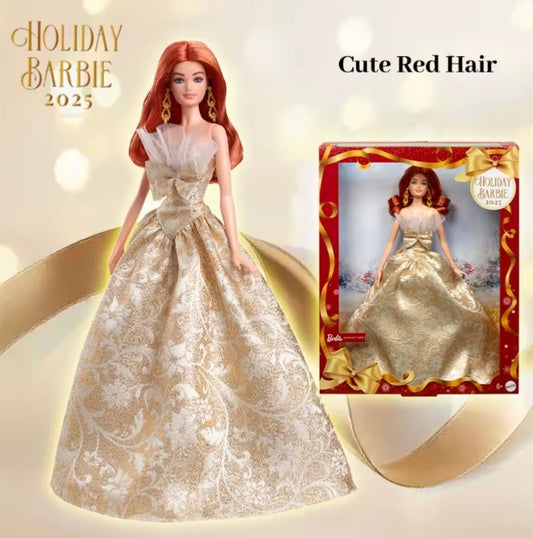 Holiday Barbie 2025 Collection "Cute Red Hair" Doll tys dll