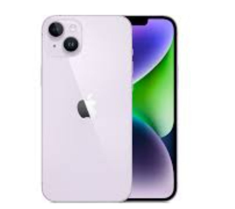 Apple iPhone 14 Plus 5G Smartphone Facial Recognition Function Dust Water & Scratch Resistant HD Screen Super/Fast Charging (128GB ROM Simple Set) (Purple) Smartphone smp