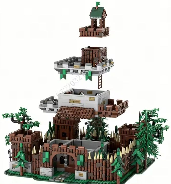Medieval Castle Building Blocks Set Toys tys bbs