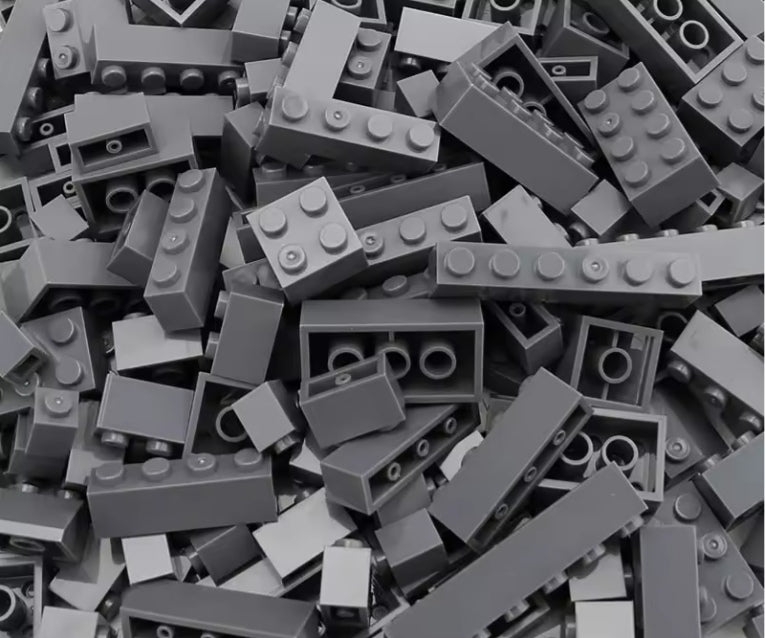 Classic Dark Grey Building Blocks Set Toys tys bbs