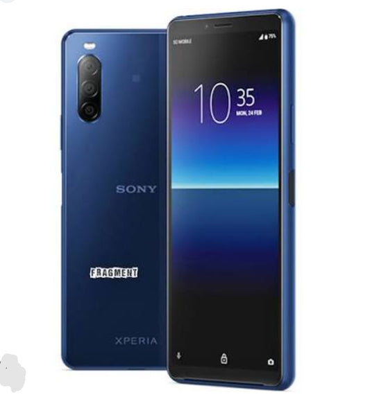 Sony Xperia 10 II Dustproof Water Resistant Smartphone Global Version HD Screen Super/Fast Charging (XQ-AU52 Simple Set) (Blue) Smartphone smp
