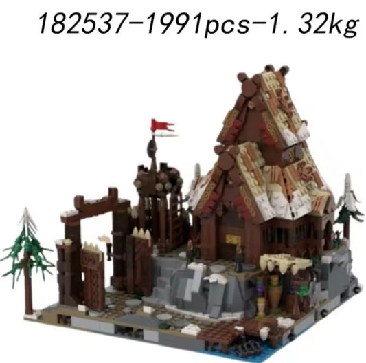 Viking Castle Building Blocks Set Toys tys bbs