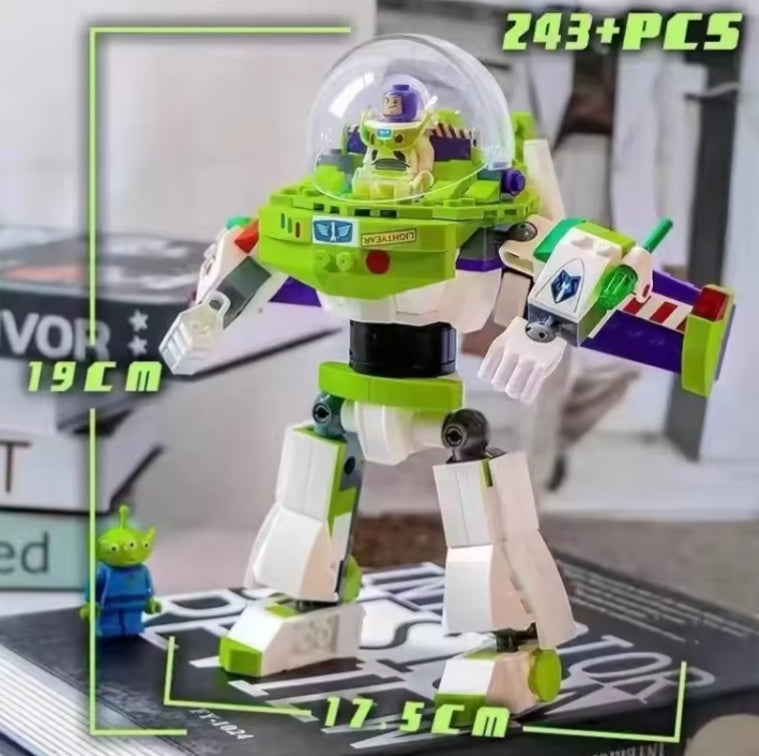 Disney Pixar Buzz Lightyear Building Blocks Set Toys tys bbs dll