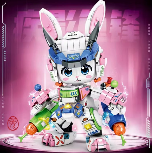 Robotic Rabbit Building Blocks Set Toys tys bbs rbt dll
