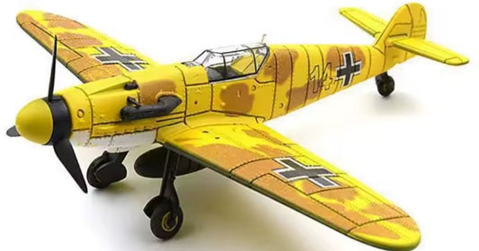 Yellow Military Fighter Aeroplane Building Blocks Set Toys tys bbs