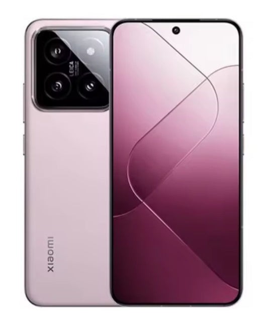 Xiaomi 14 5G Global Version Pink Smartphone Facial Recognition & Fingerprint Unlock Function Dust Water & Scratch Resistant HD Screen Super/Fast Charging (RAM 12GB+256GB ROM) Smartphone. smp