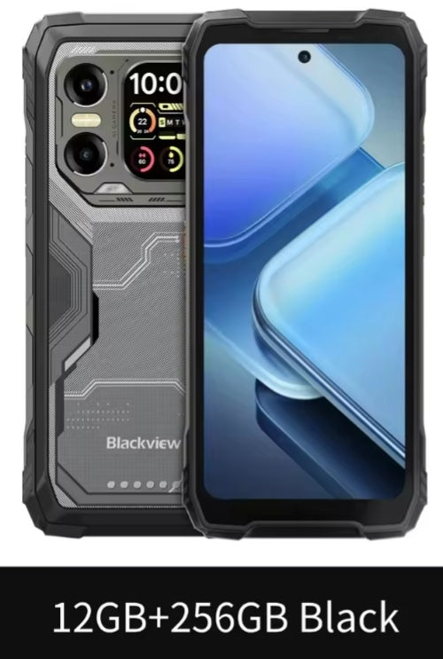 Blackview XPLORE 1 Outdoor 5G Rugged Waterproof Smartphone RAM 12GB+256GB ROM Official Standard Global Version (Black) Smartphone smp
