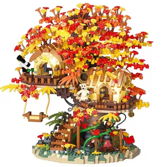 Treehouse Building Blocks Set Toys tys bbs