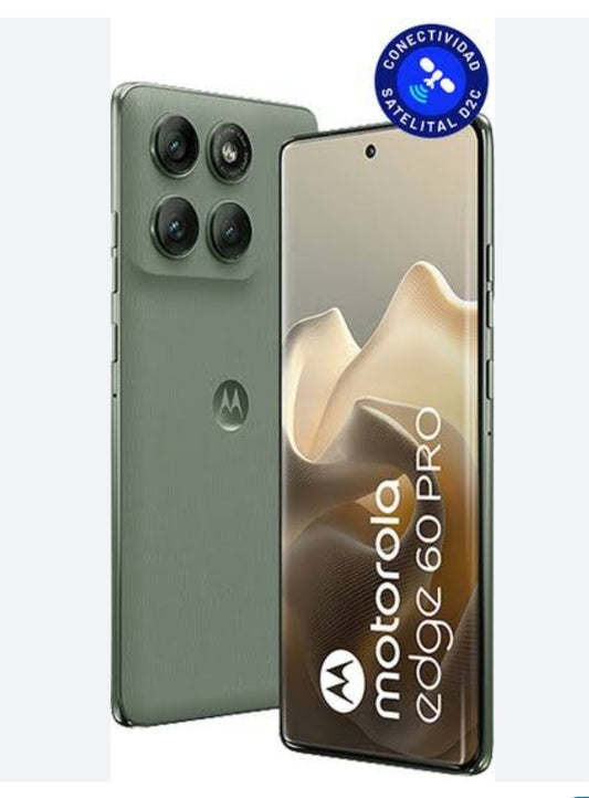 Motorola Moto Edge 60 Pro 5G Smartphone Global Version Facial Recognition/Unlock Function Dust Water & Scratch Resistant HD Screen Super/Fast Charging (Grass 12GB+256GB) Smartphone smp